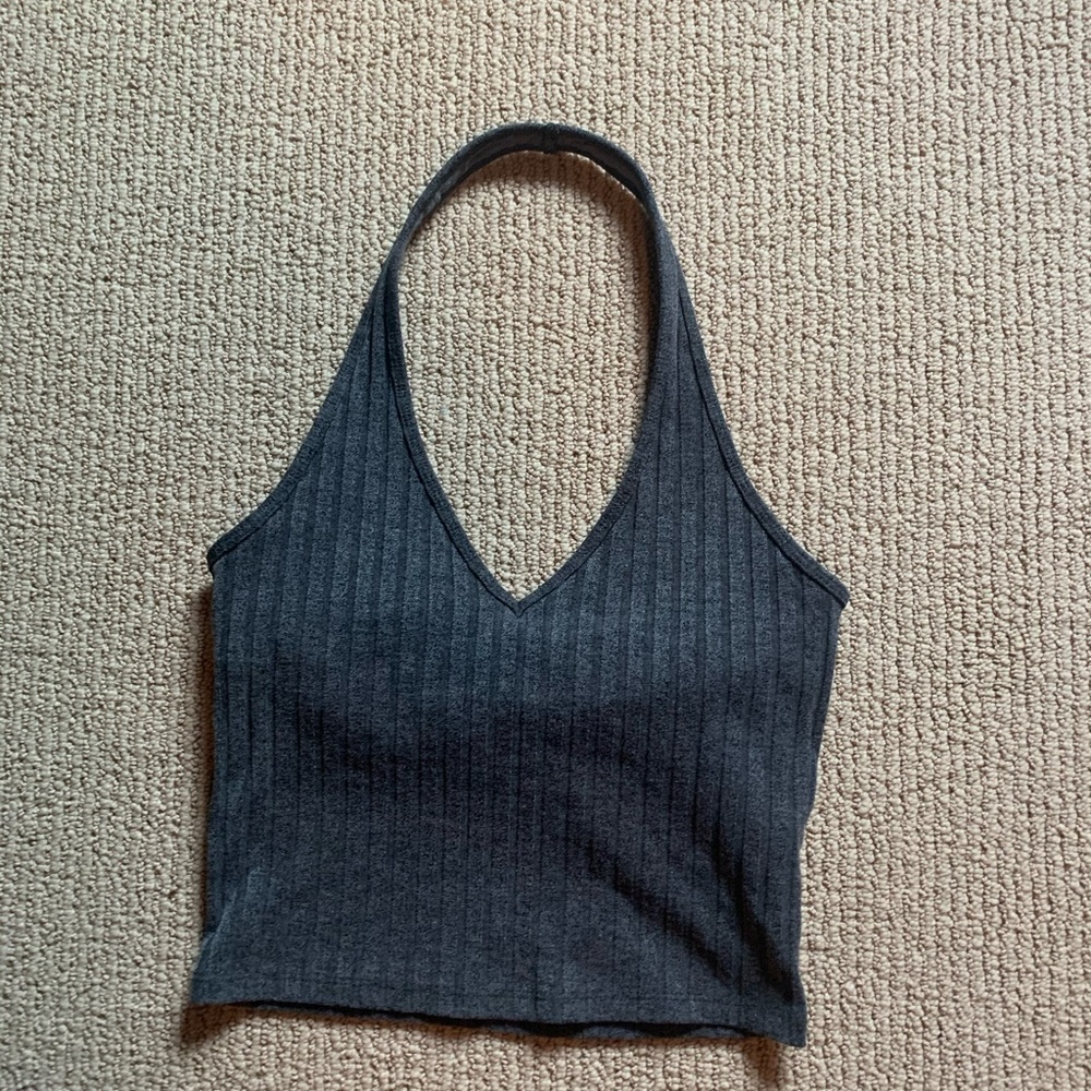 Hollister Grey halter top